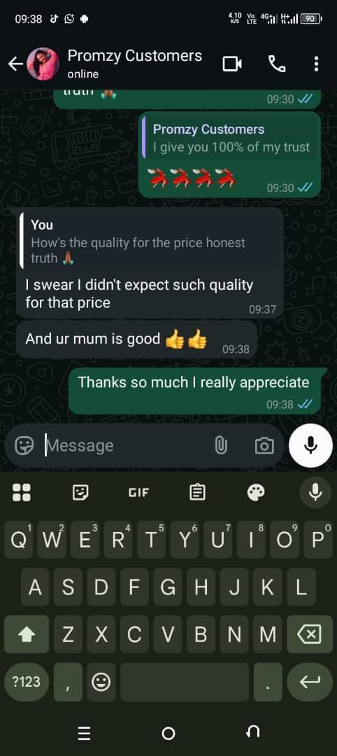Buyer review